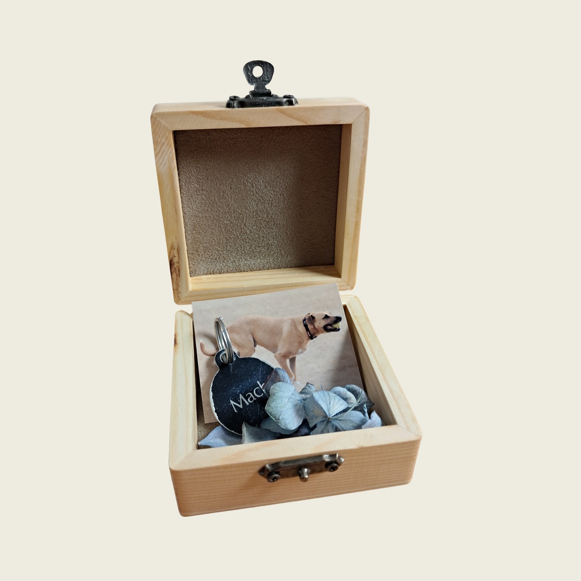 Personalised Pet Memorial Keepsake Box